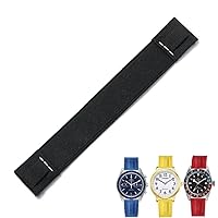 Handmade 20mm Elastic watch band for Rolex | Omega | Longines | Patek Philippe - replacement Nylon watch strap