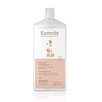 KAMEDIS Anti-Dandruff Therapy Shampoo. For Itchy, Flaky, Sensitive Scalp and Seborrheic Dermatitis. Contains 1% Zinc Pyrithione and Salicylic Acid. Hair & Head Remedy. Paraben Free. 16.9 Fl Oz.