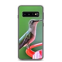 Phone Case - Compatible with Samsung Galaxy S10 - Hummingbird at The Feeder
