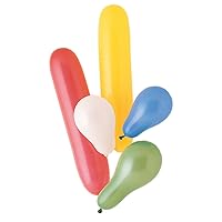 Vibrant Assorted Party Latex Balloons (Pack Of 50), Premium Quality & Long-Lasting - Perfect For Celebrations, Birthdays & Events