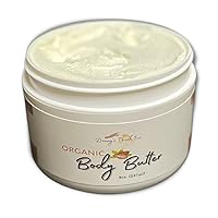 Organic Body Butter : Helps With Itchy Dry Skin, Eczema, Stretch Marks, Scar