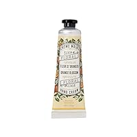 Hand Cream for Dry Cracked Hands and Skin – Orange Blossom Mini Hand Lotion, Moisturizer, Mask - With Olive and Almond Oil - Hand Care Made in France 96% Natural Ingredients – 1 floz