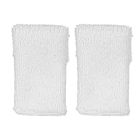 Melody Jane Dollhouse Pair of White Hand Towels Miniature Bathroom Accessory 1:12 Scale