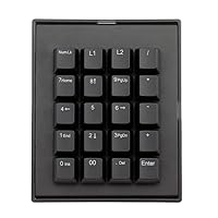 Max Keyboard Falcon-20 Programmable Macropad Mechanical Keyboard, Backlit Multicolor LED, Cherry MX RGB Switch (Cherry MX RGB Blue)