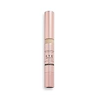 Makeup Revolution Eye Bright Concealer, Buildable Coverage, Dewy Finish, Fair, 3ml