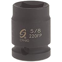 SUNEX TOOLS 220fp 1/2-Inch Drive 5/8-Inch Female Pipe Plug Socket