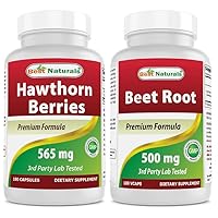 Hawthorn Berry 565 mg & Beet Root Powder 500 Mg