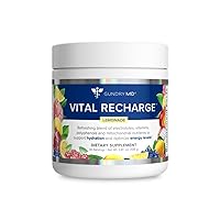 Vital Recharge Supplement Powder - Advanced Energy Formula with Electrolytes - Supports ATP Supply - 30 Servings