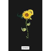Liver Cancer Awareness Sunflower Green Ribbon Sunflower N27037 Notebook: Journal, Lined College Ruled Paper, Matte Finish Cover, Diary, 6x9 120 Pages, Planner