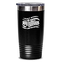 Tattoo Tumbler - my tattoos don't like you either 20oz, Black