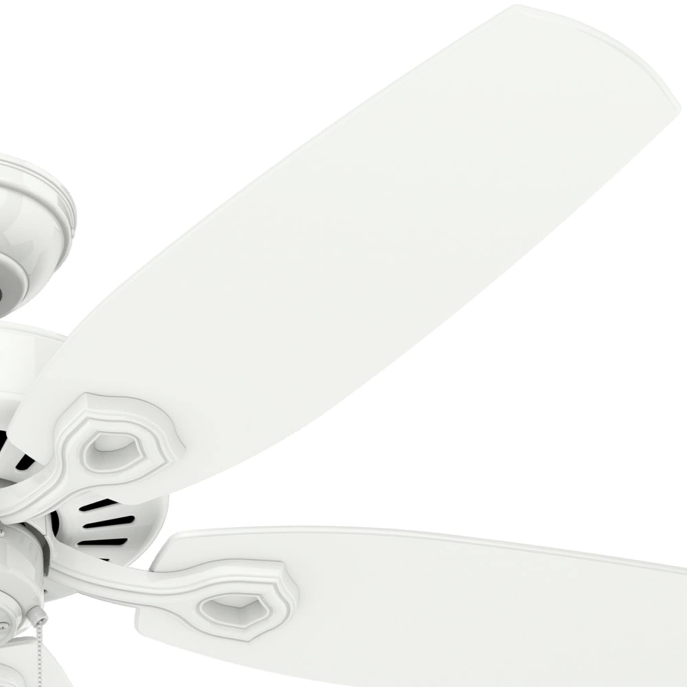 Hunter Fan Company 53240 Builder Elite Indoor Ceiling Fan with Pull Chain Control, 52