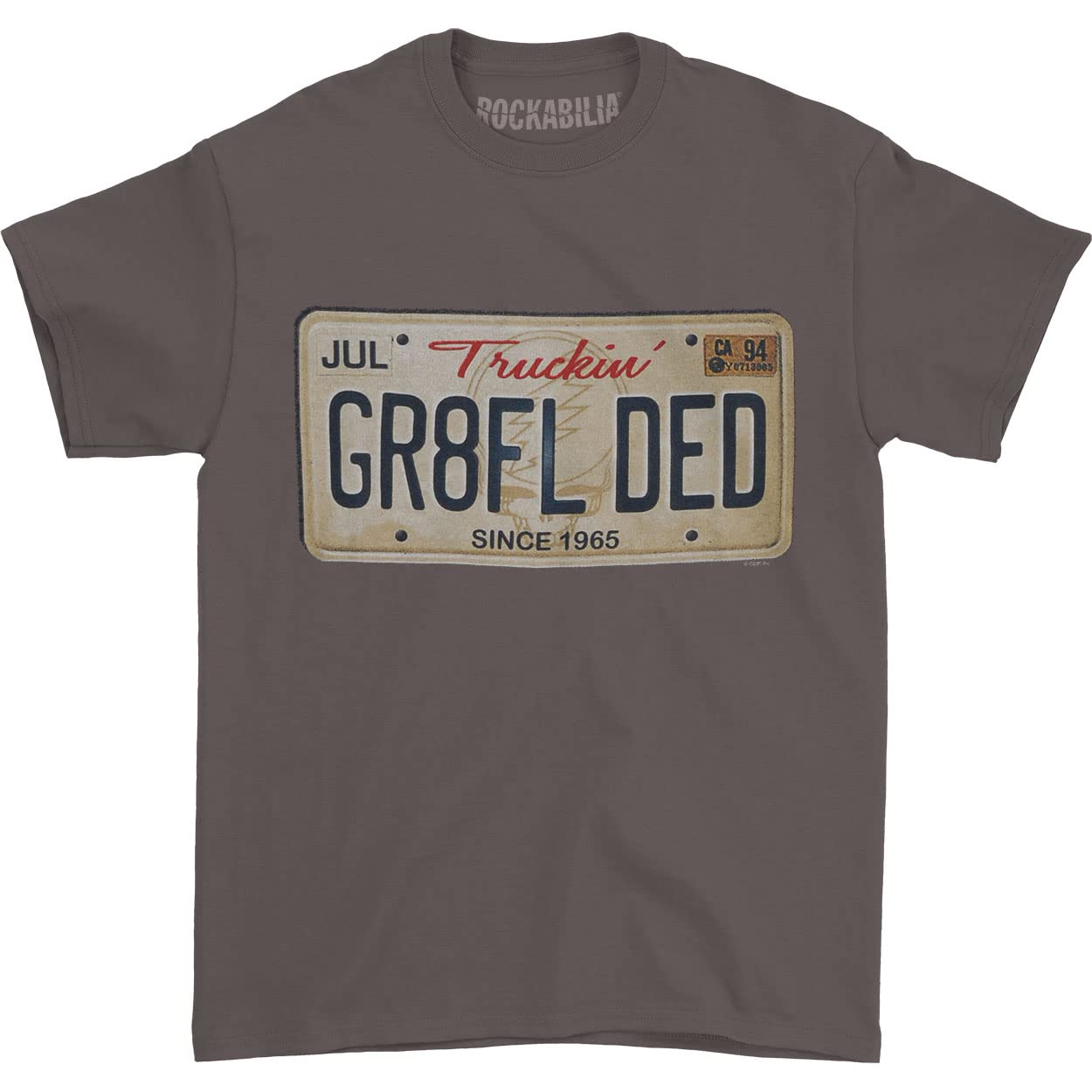 Liquid Blue Men's Grateful Dead Plate T-Shirt