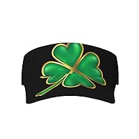 Shamrock St Patrick's Day Bucket Hat Travel Beach Packable Outdoor Fashion Bucket Hat for Men and Women