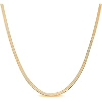 Savlano 18K Gold Plated 925 Sterling Silver 2.5mm Solid Italian Magic Diamond Cut Link Chain Necklace With Gift Box For Women & Men - Made in Italy
