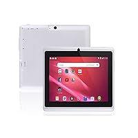 Tablet Android All-New Fire 7-inch, HD Display Tablets PC Duad core Processor 1GB +8GB, 2000 mAh Long Battery Life, Dual Camera, Smart Tablet Support Built-in W-iFi B-luetooth Unlocked Phablet (A)