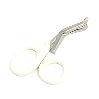 Paramedic Utility Bandage First AID Stainless Steel Trauma EMT EMS Shears Scissors 7.25' White