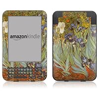 DecalGirl Kindle Skin (Fits Kindle Keyboard) Van Gogh - Irises (Matte Finish)