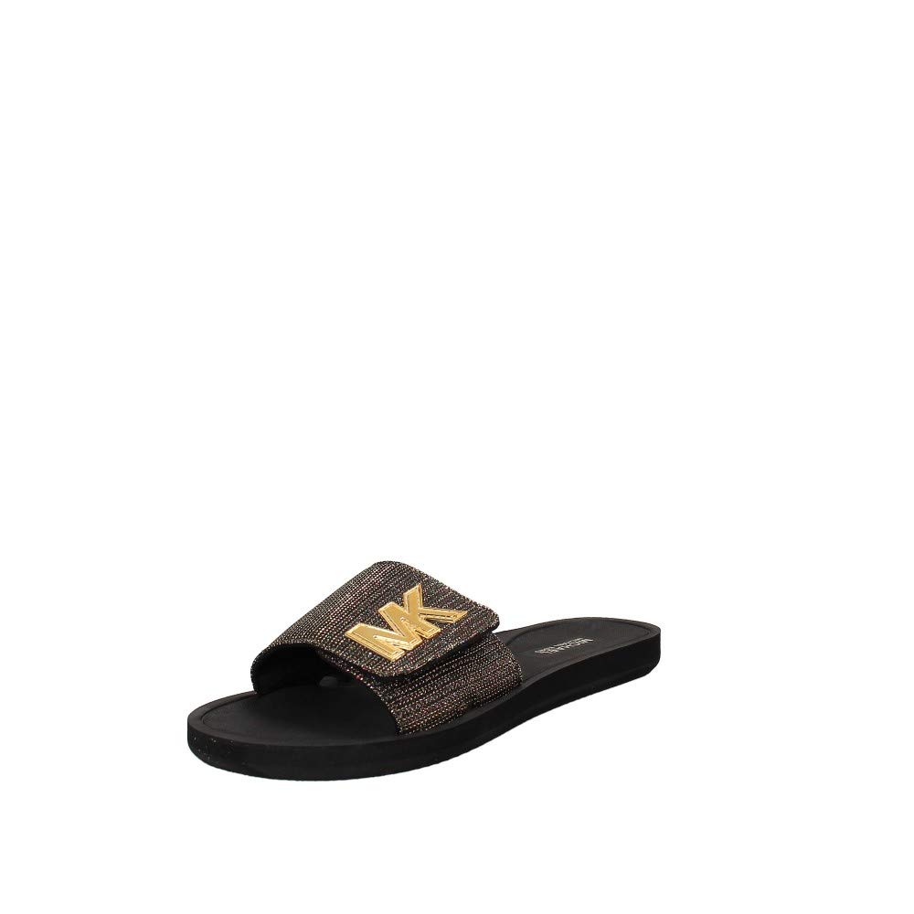 MICHAEL Michael Kors gideon Slide Sandals in Natural  Lyst