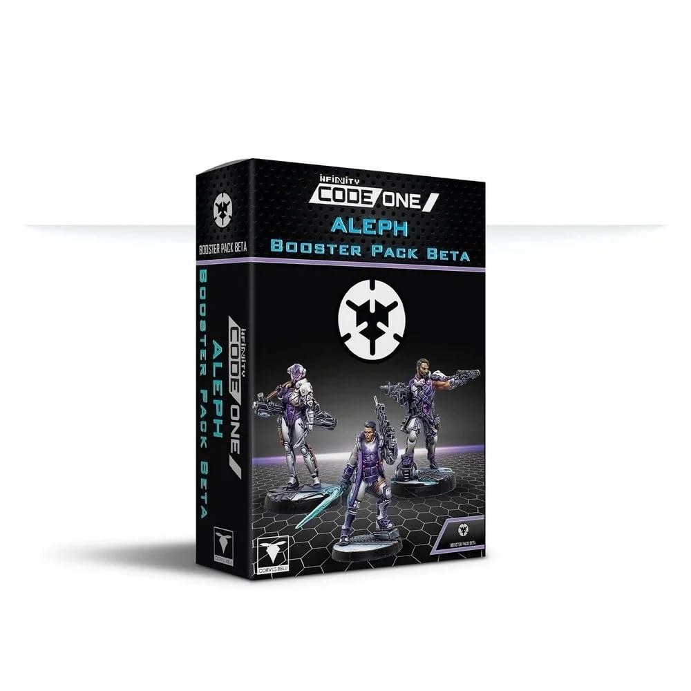 Infinity: ALEPH Booster Pack Beta - Unpainted Miniature by Corvus Belli – Compatible with Infinity and Other Tabletop RPG TTRPG