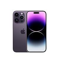 Apple iPhone 14 Pro, 1TB, Deep Purple - Unlocked (Renewed Premium)