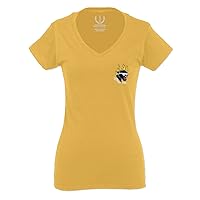 Cool Graphic Cartoon Puma 90'S Classic Good Vibe for Women V Neck Fitted T Shirt