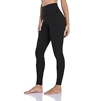 HeyNuts Essential/Workout Pro Full Length Yoga Leggings, Women's High Waisted Workout Compression Pants 28''