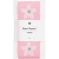 Sakura Pink Taffeta Ribbon 3m