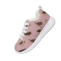 Children's Casual Shoes Boys and Girls Creative Bird Design Shoes EVA Sole Soft and Comfortable for Size 11.5-3 Children