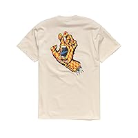 Santa Cruz Men's Arch Check Hand Shirts,Large,Cream