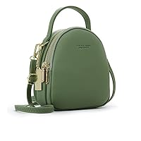 Chic Mini Backpack – Women’s PU Leather Fashion Shoulder Bag Green