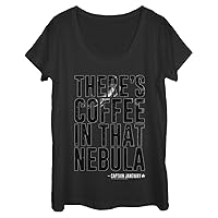 Fifth Sun Star Trek: Voyager Nebula Coffee Women's Short Sleeve Tee Shirt