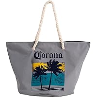 Northwest Corona Tote Bag with Cord Handles, Grey