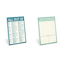 Knock Knock All Out Of Grocery List Pad Things To Do Around the House Pad