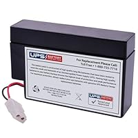 UPSBatteryCenter 12V 0.8Ah WL Replacement Battery for Zeus PC0.8-12