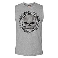 Harley-Davidson Men's Willie G Skull Muscle Tank Top Sleeveless Tee 30296650