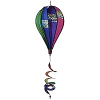 In the Breeze 10-Panel Sparkle Hot Air Balloon, Rainbow Sparkle Stripe (1083)