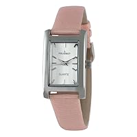 Peugeot Women Rectangular H Shape Wrist Watch with Matching Wrist Strap