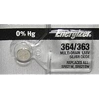 Energizer 364-363TS BUTTON CELL BATTERY 364 OXIDE