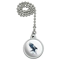 GRAPHICS & MORE Harry Potter Ravenclaw Watercolor Crest Ceiling Fan and Light Pull Chain