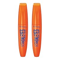 long last volume, Waterproof Mascara, Black, 2 Count