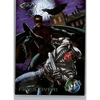 1995 Fleer Metal Batman Forever # 88 Fun's Over!