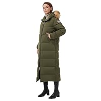 Fitouch Women's Waukee Long Down Coat Parka Jacket | 750+ Fill Power | Full-Length