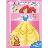 Disney Princess: Princess Mix & Match Disney Princess: Princess Mix & Match Paperback Spiral-bound