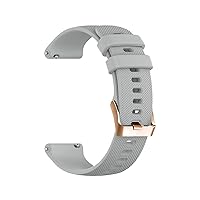Replacement Watchband for SUUNTO 3 Fitness Silicone Bracelet Sport Wristband Strap for SUUNTO 3 Fitness Smart Watch 20mm Strap (Color : Beige, Size : for SUUNTO 3 Fitness)