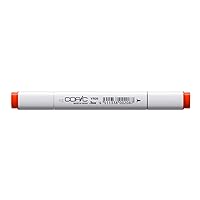 Copic Marker with Replaceable Nib, YR09-Copic, Chinese Orange