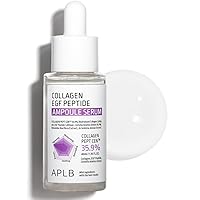 APLB Collagen EGF Peptide Ampoule Serum | COLLAGEN PEPT CEN™ 35.9% 1.35 FL.OZ/Korean Skincare, Elasticity care, Long lasting moisturizing, Revitalize for gentle and improve skin texture