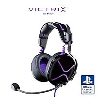 PDP Victrix Pro AF Premium Wired Esports Gaming Headset for Playstation 5 - Removable Boom Microphone PS4/PS5/PC (Black/Purple) PDP Victrix Pro AF Premium Wired Esports Gaming Headset for Playstation 5 - Removable Boom Microphone PS4/PS5/PC (Black/Purple) PS5 XBO