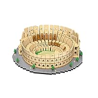 Euro Constrution Roma Colosseum Micro Mini Building Blocks for Adult Child Toys Set Famous Construction Bricks Unearth History's Architectural Marvels