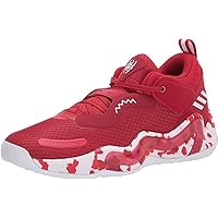 Adidas Men's D.O.N. Issue 3 Low Basketball Shoes, Team Power Red/White/Vivid Red