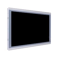 HUNSN 21.5 Inch TFT LED Industrial Panel PC, 10-Point Projected Capacitive Touch Screen, Intel J1900, Windows 11 Pro or Linux Ubuntu, PW30, VGA, 4 x USB, LAN, 3 x COM, 4G RAM, 64G SSD
